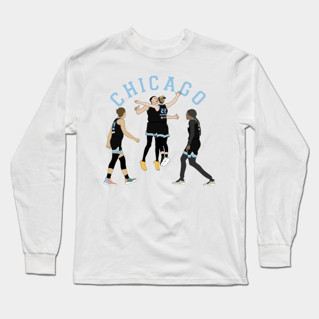 we are chicago Long Sleeve T-Shirt by rsclvisual